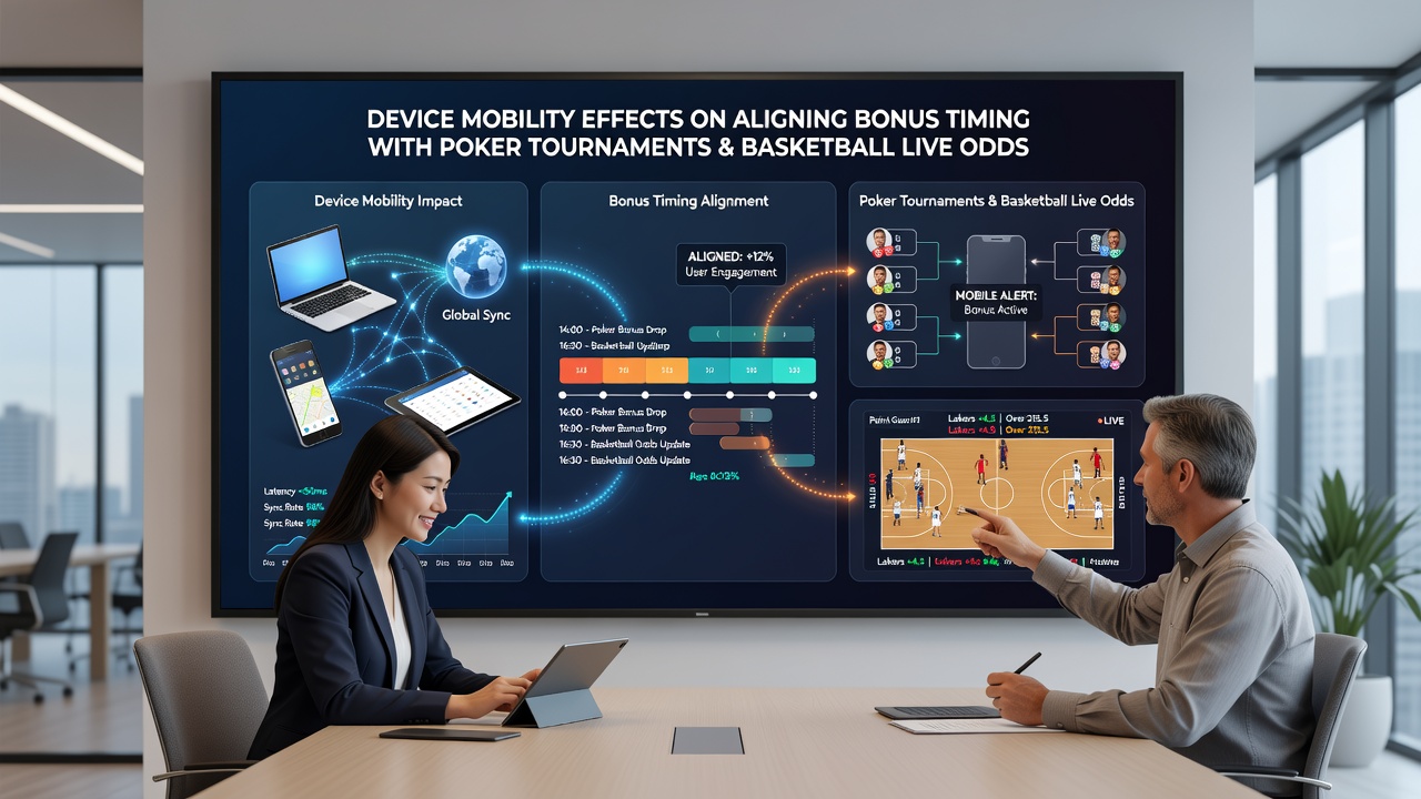 Live-Basketball-Quoten und Poker auf mobilen Geräten