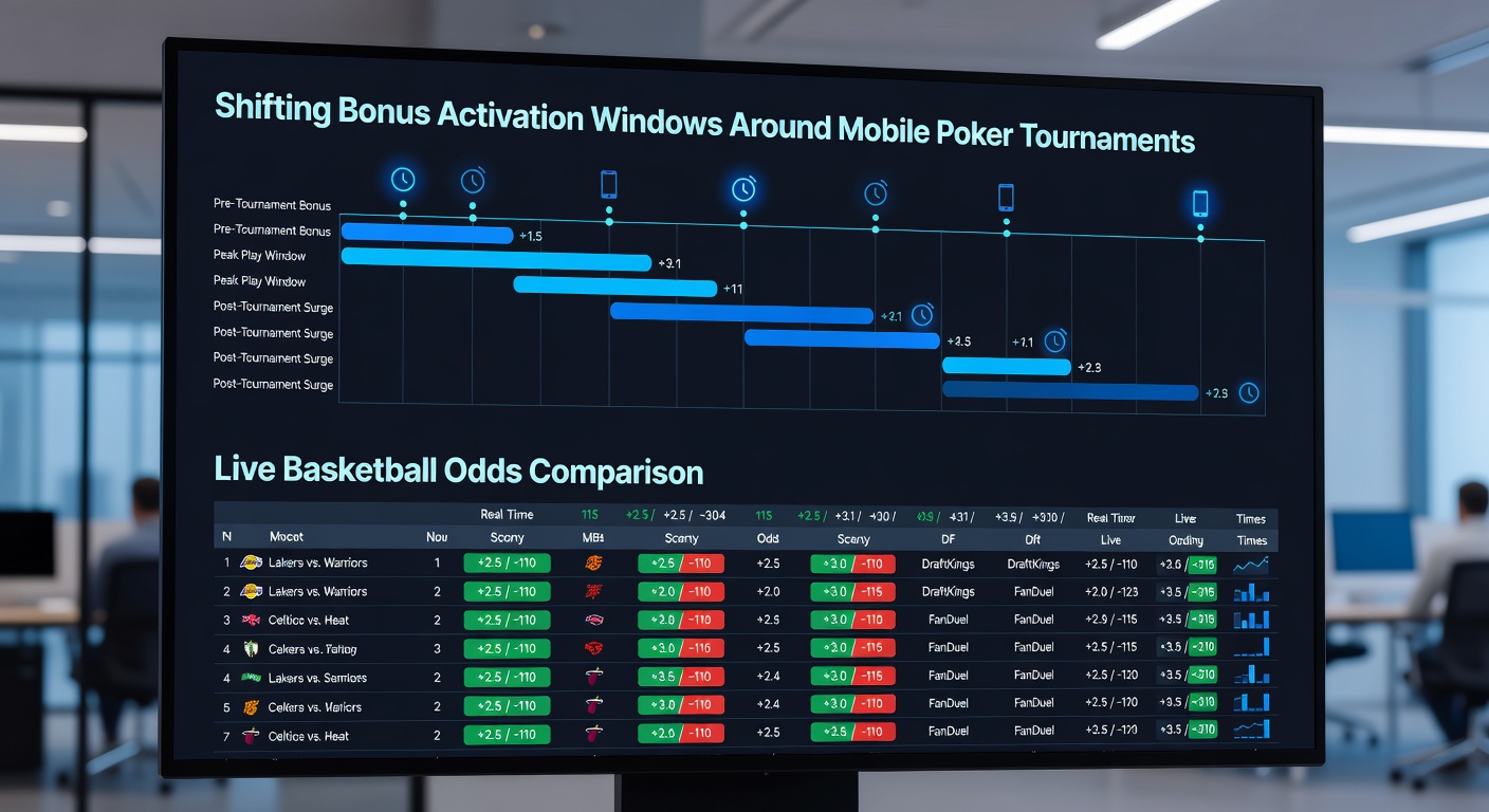 Live Basketball Quotenvergleich und Bonusfenster Anpassung auf Tablet Gerät
